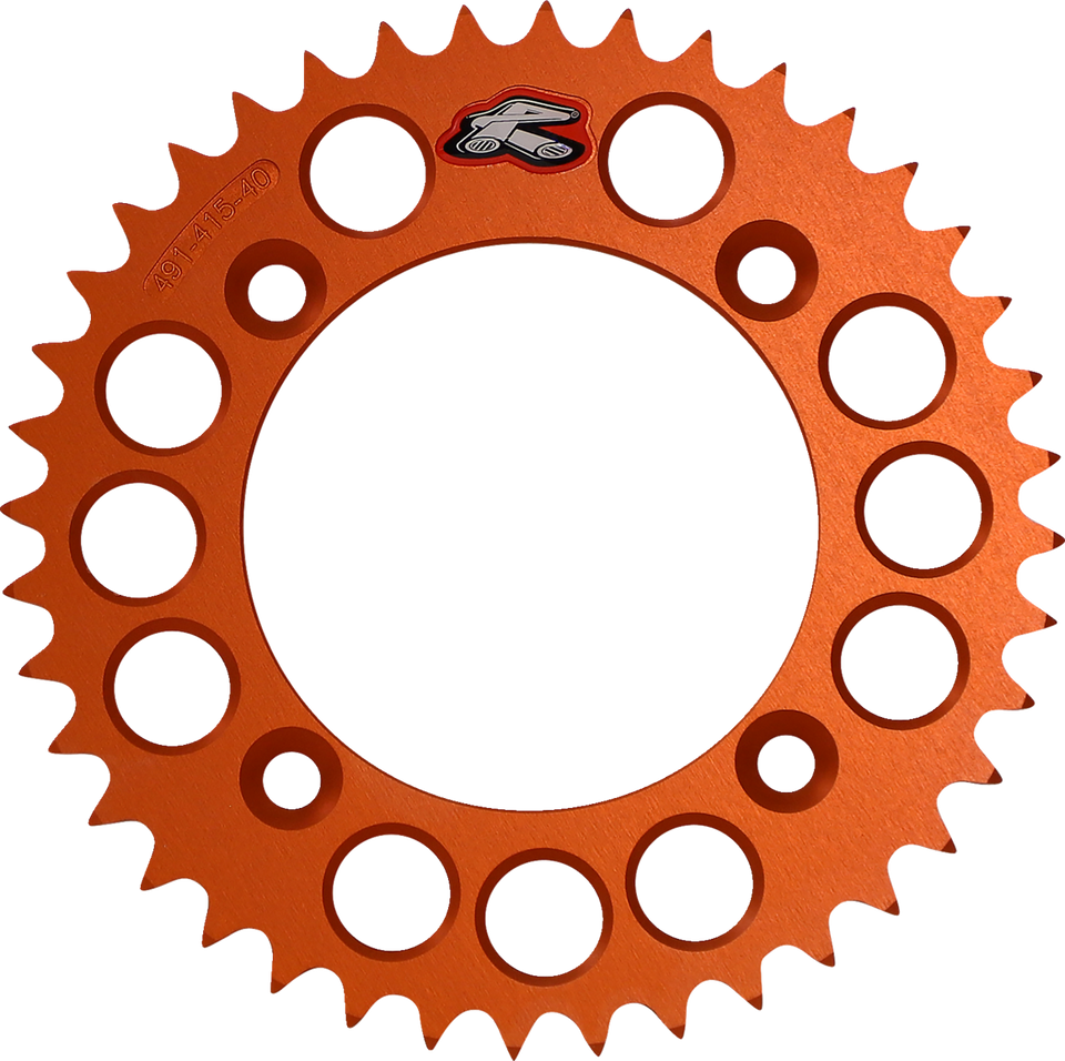 Rear Sprocket - Orange - 36 Tooth - Lutzka's Garage
