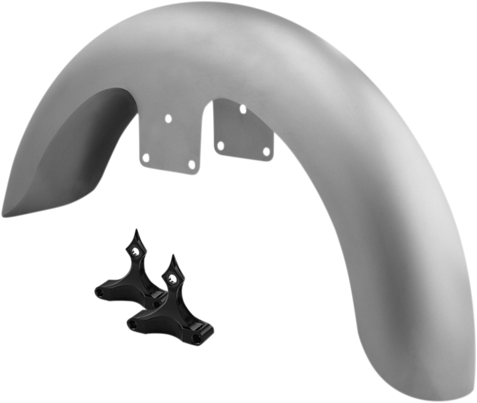 Phantom Front Fender Kit with Black Adapters - For 23" Wheel