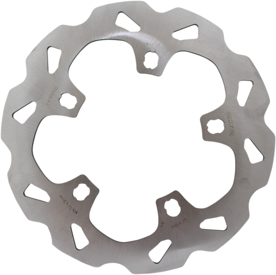 Wave® Brake Rotor - Front - Solid Mount