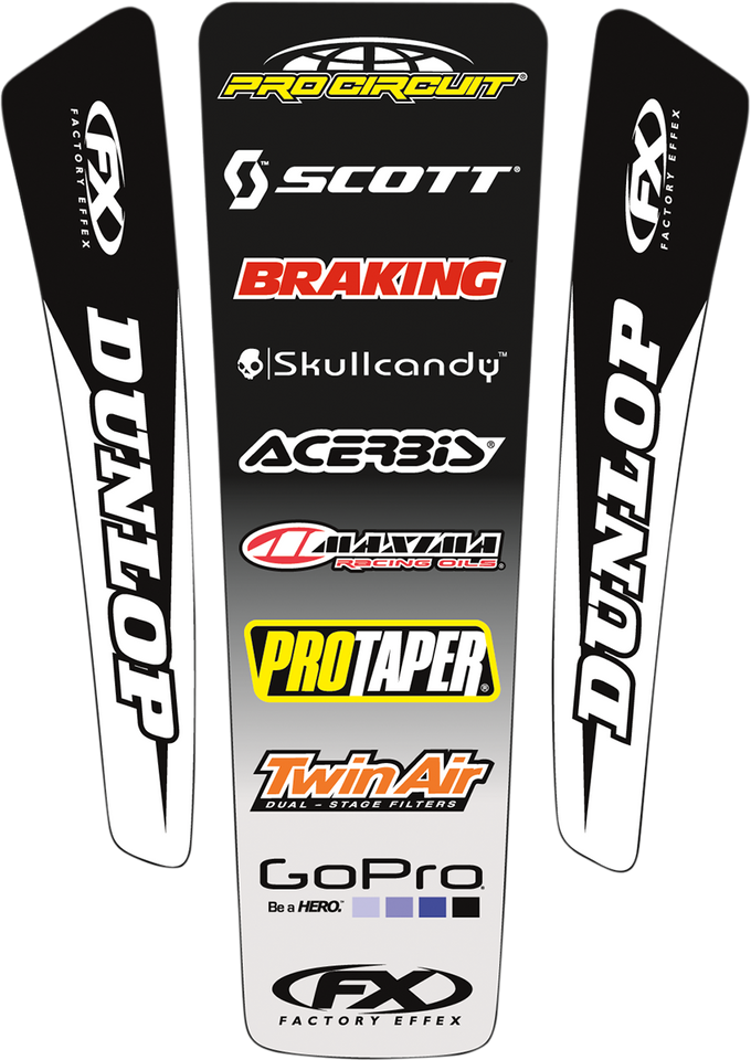 Rear Fender Decal Kit - Universal 2