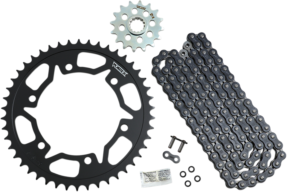 Chain Kit - Black - Yamaha - FZ6R - Lutzka's Garage