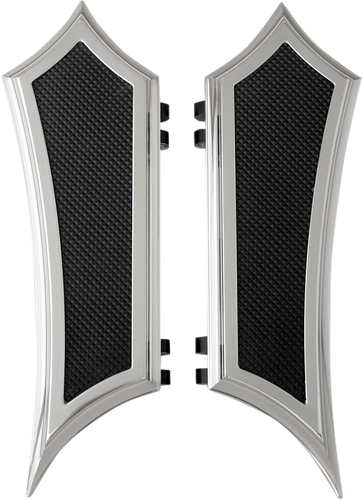 Driver Instigator Floorboards - Chrome - Lutzka's Garage