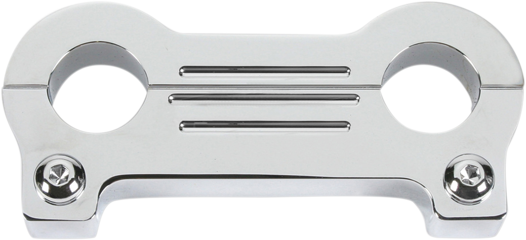 Gauge Mount Adapter - Chrome - Lutzka's Garage