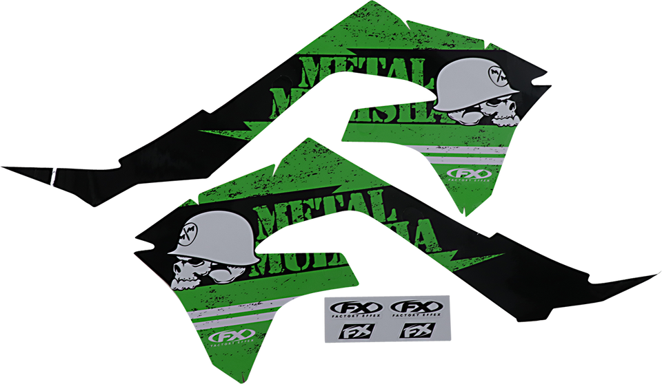 Metal Mulisha Graphic Kit - Kawasaki