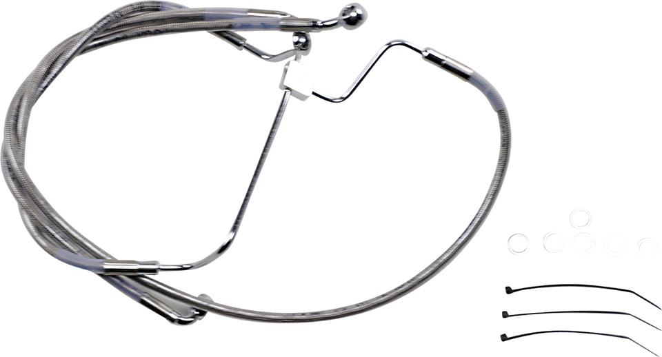 Brake Line - +6" - Stainless Steel - Lutzka's Garage