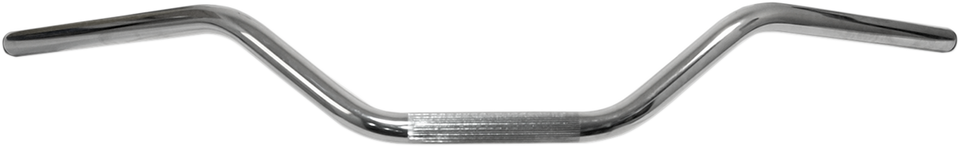 Handlebar - Dirt Track - #7 - Chrome - Lutzka's Garage