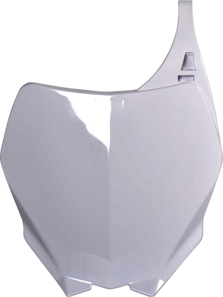 Number Plate - OEM White - YZ/YZF