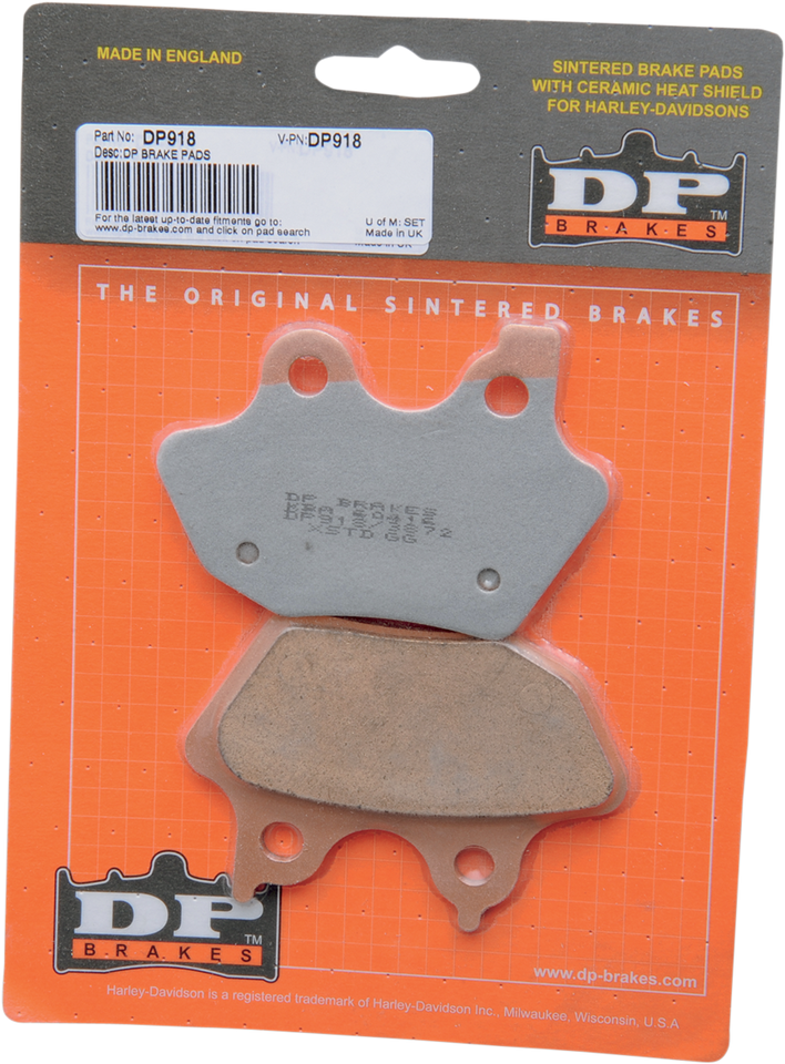 Sintered Brake Pads - DP918