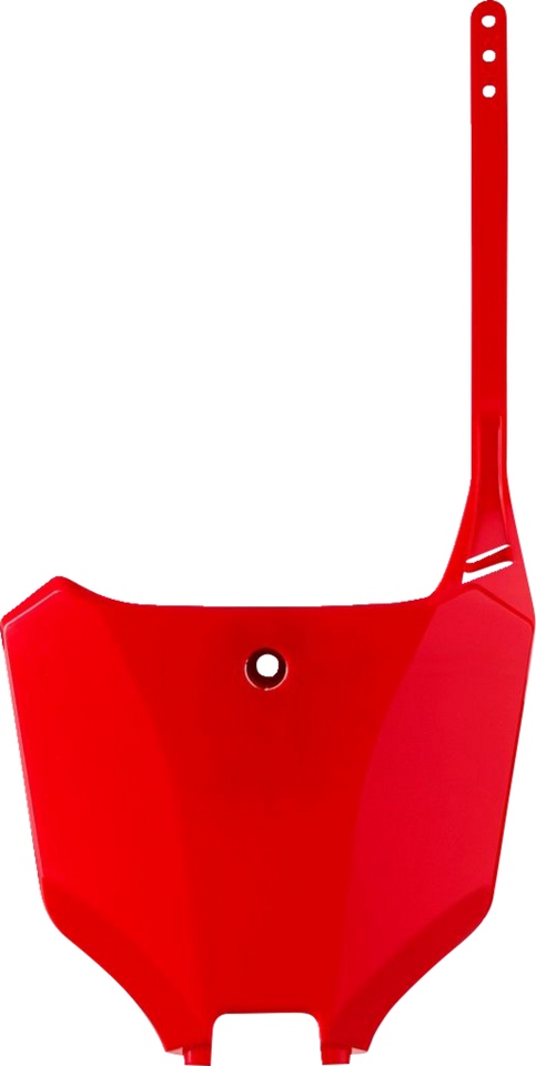 Number Plate - Red - CRF 450R/RX - Lutzka's Garage