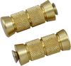 Toe Peg - Knurled - Brass