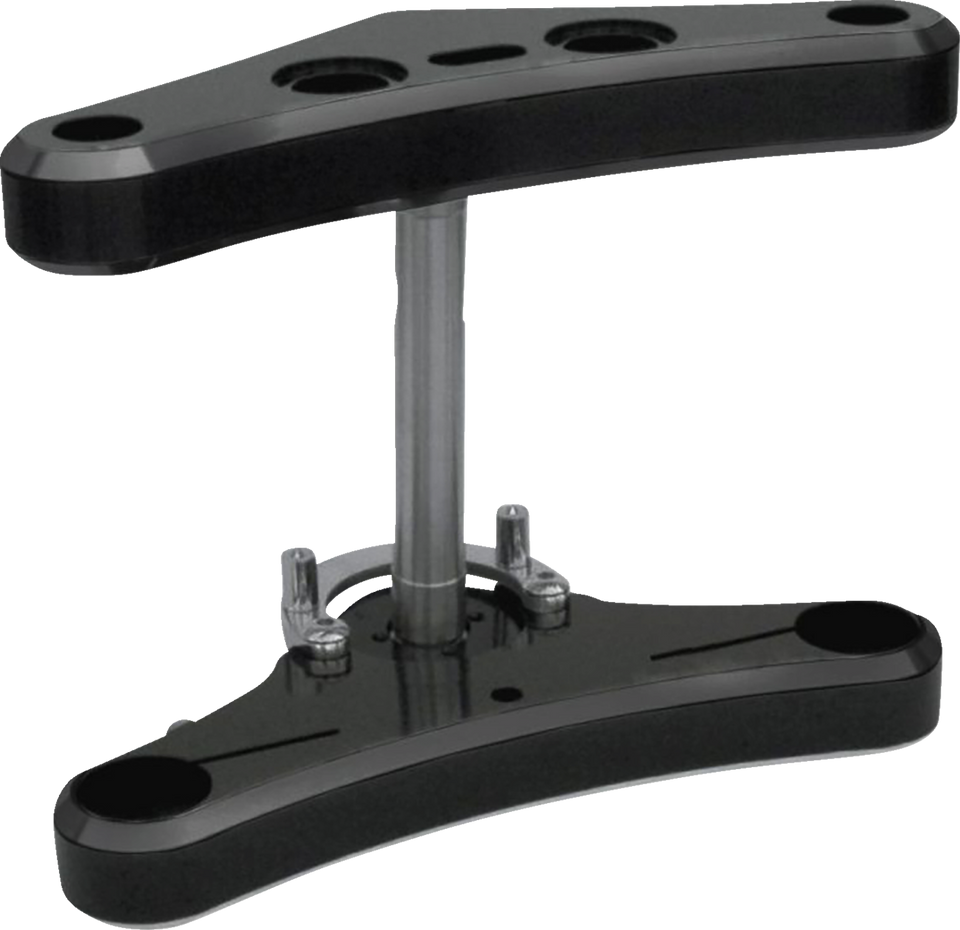 Triple Tree - 41 mm - Black - Raked 5° - Elite Smooth - Night Series - Lutzka's Garage