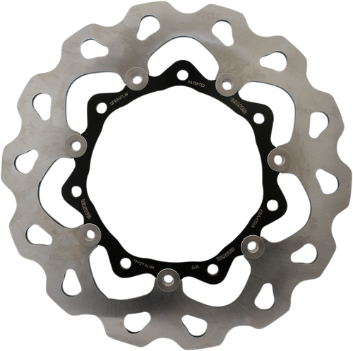 Wave® Brake Rotor - Front - Black Carrier