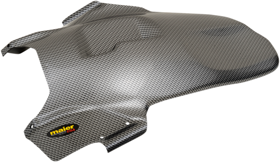 Rear Splash Guard - Black Carbon Fiber-Look