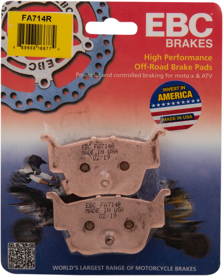 Sintered "R" Brake Pads