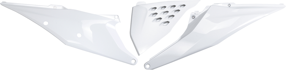 Side Panels - KTM White - Vented