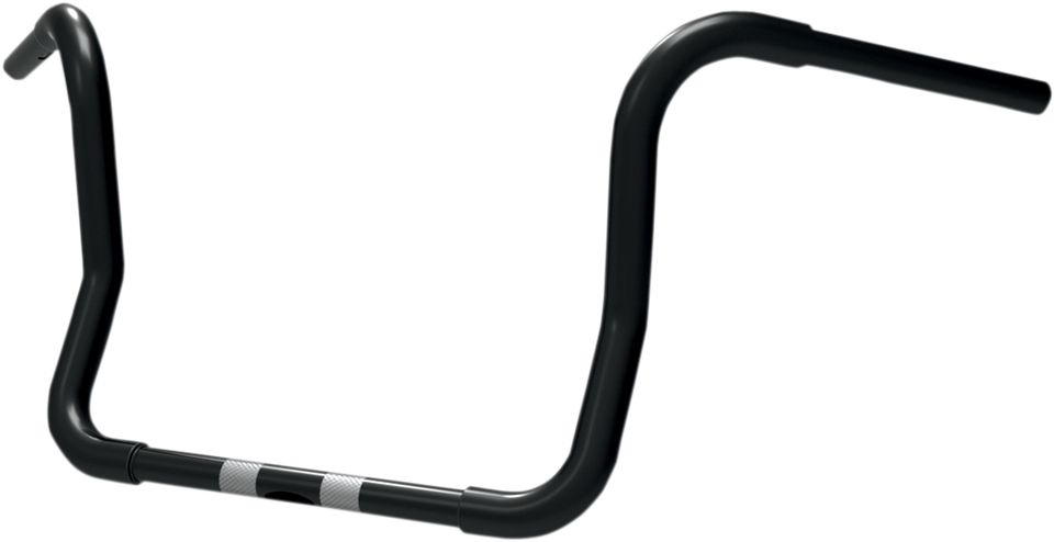 Handlebar - Fat Ape Hanger - 12" - TBW - Black - Lutzka's Garage