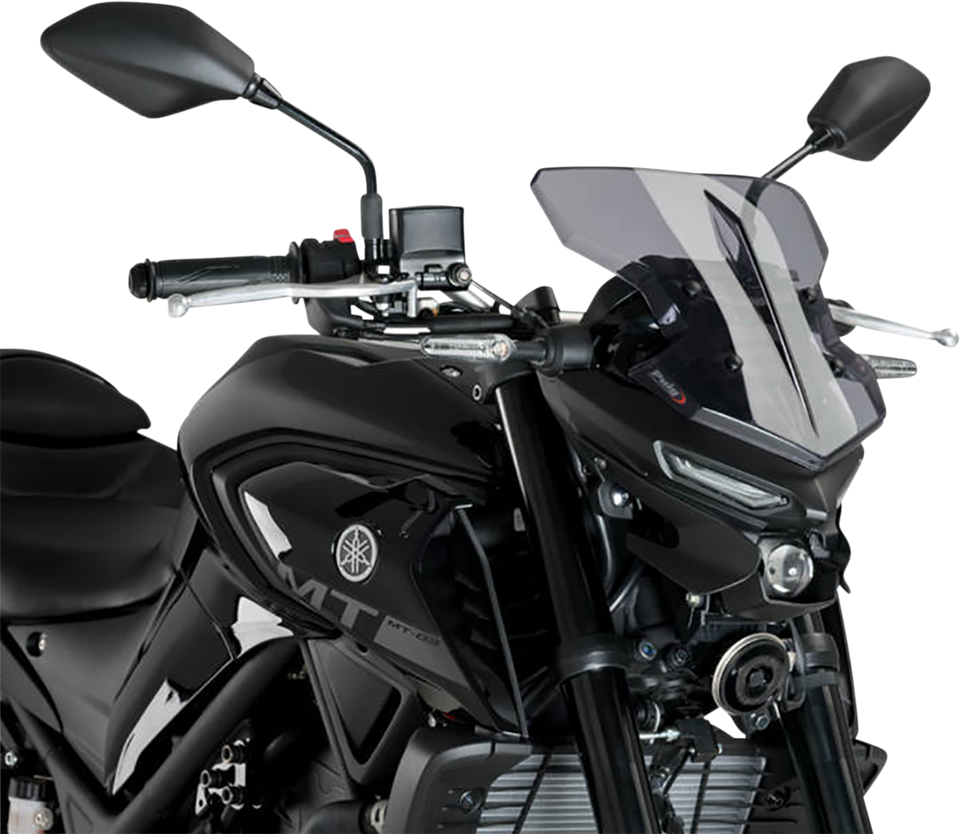 New Generation Windscreen - 11-3/4" - Smoke - MT-03