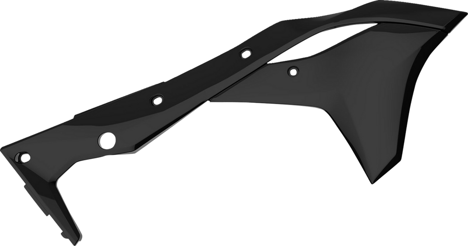 Radiator Cover - Black - KX 250F - Lutzka's Garage