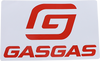 GasGas Decal - Icon - 12" Squared