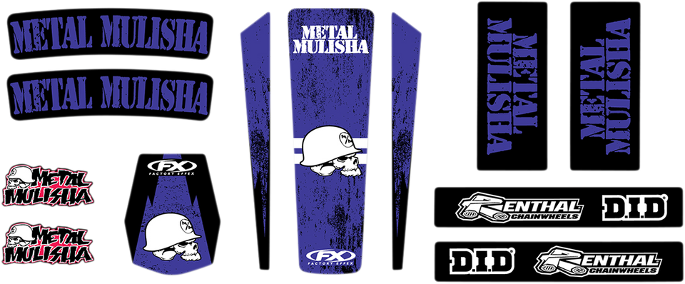 Trim Kit Graphic - Metal Mulisha - Yamaha