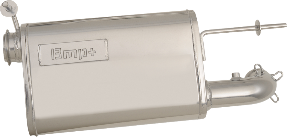 Muffler - Chrome - Lutzka's Garage