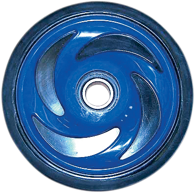 Idler Wheel with Insert/Bearing 6205-2RS - Indy Blue - Group 8 - 5.35