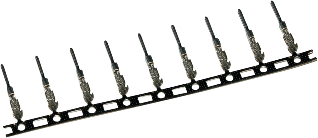 Crimp Terminal - Stamped Male - 100 pack