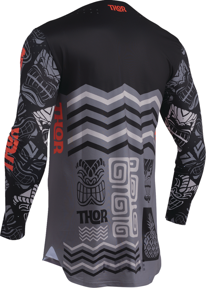 Prime Aloha Jersey - Black/Gray - Small - Lutzka's Garage