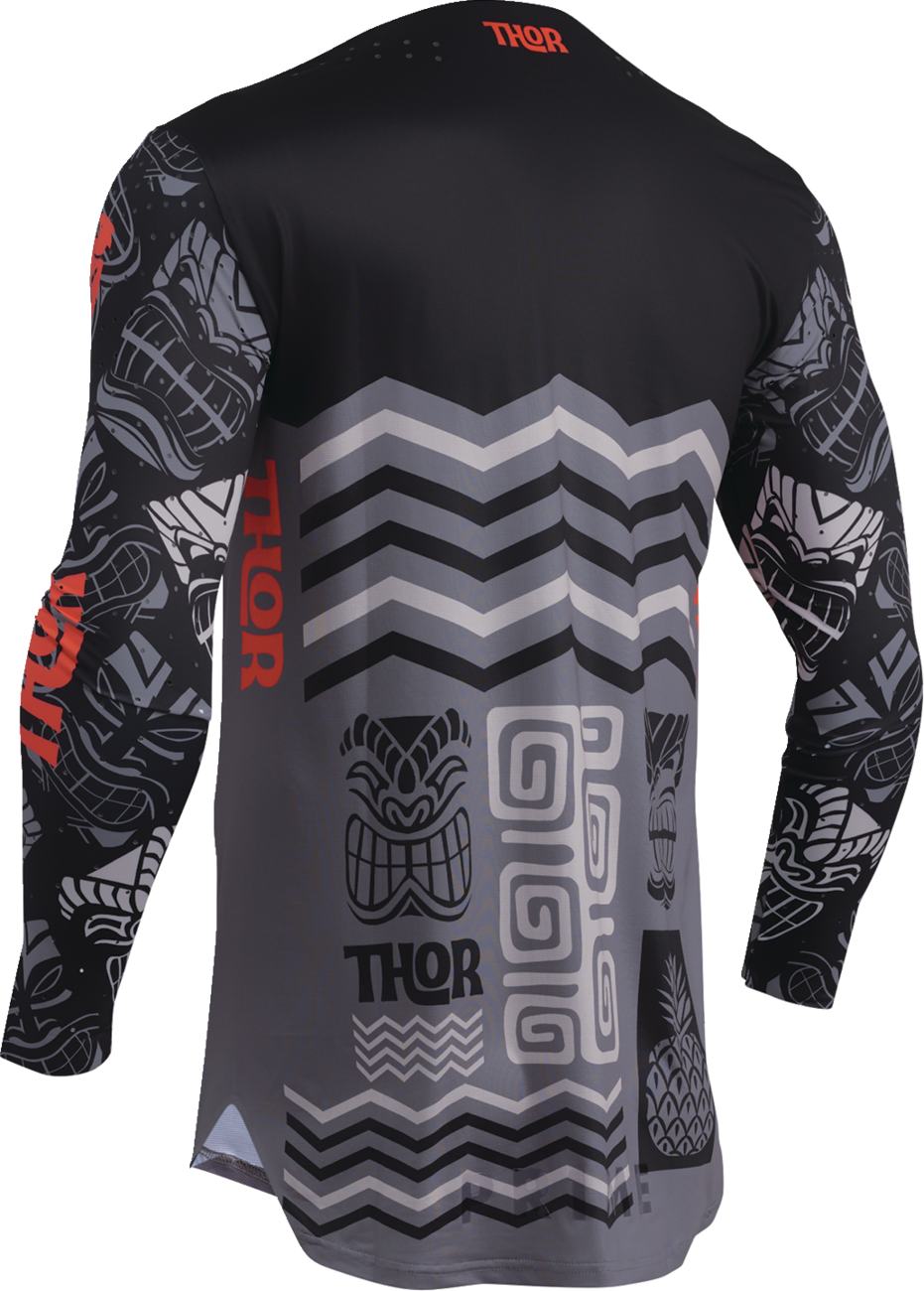 Prime Aloha Jersey - Black/Gray - Small - Lutzka's Garage