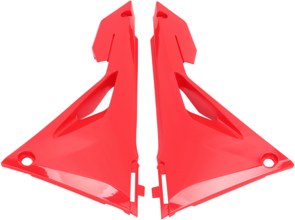 Air Box Cover - CR Red - Honda