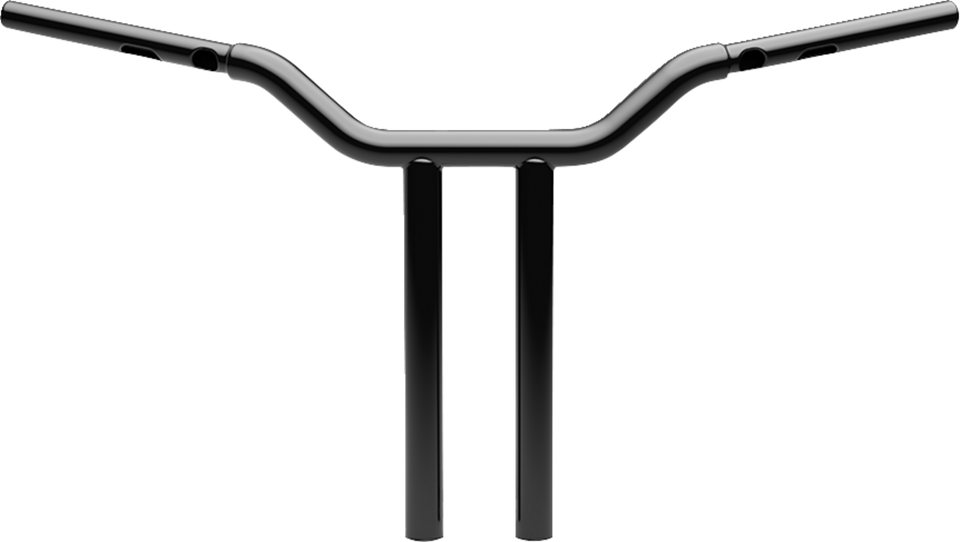 Handlebar - One-Piece Kagefighter - 16" x 1-1/4" - Black - Lutzka's Garage