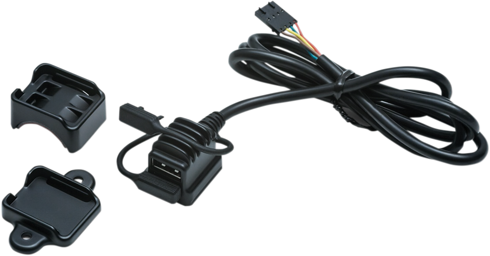 Universal USB Power Port - Black - Lutzka's Garage
