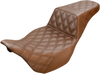 Step-Up Seat - Full Lattice Stitch - Brown - 08-23 FL - Lutzka's Garage