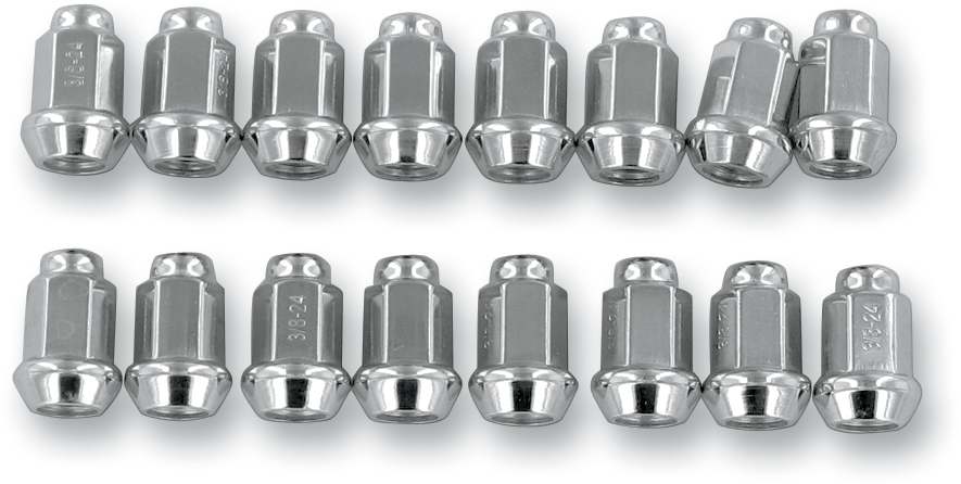 Lug Nut - Chrome - 3/8" - Lutzka's Garage