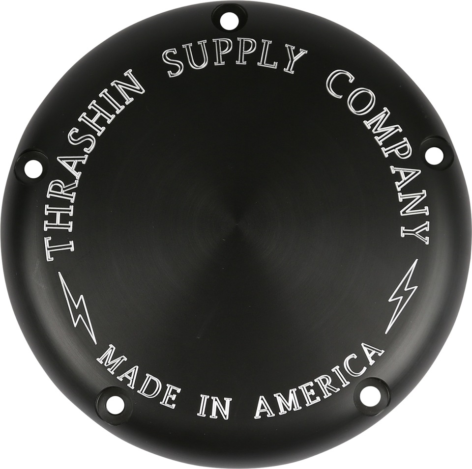 Billet Derby Cover - Black - Lutzka's Garage