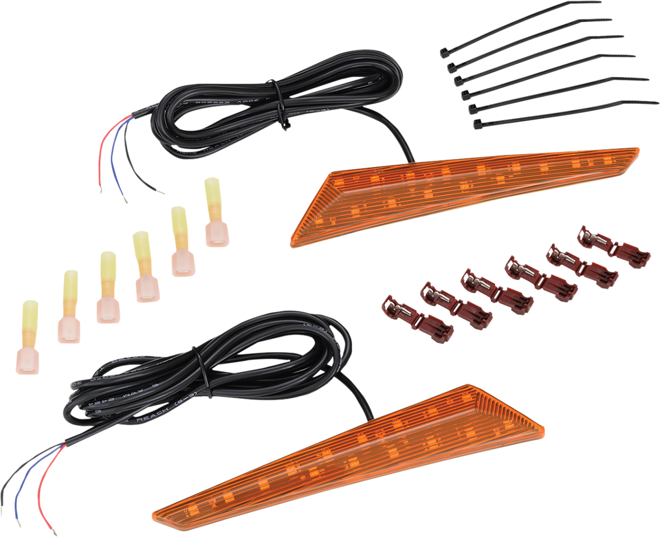 Mirror Turn Signals - Amber - Lutzka's Garage