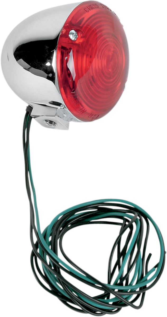 Turn Signal - Flat Lens - Red - Lutzka's Garage