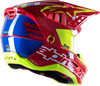 SM5 Helmet - Action - Red/White/Fluo Yellow - Small - Lutzka's Garage