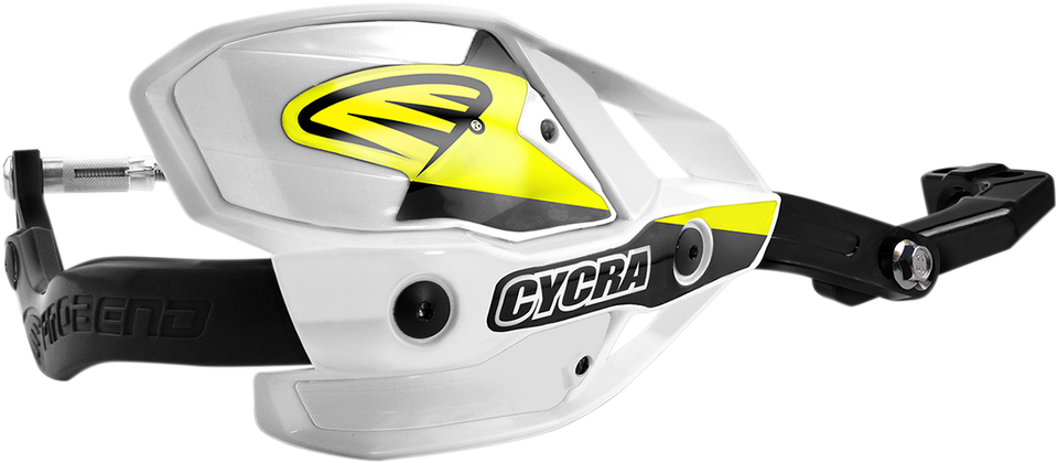 Handguards - HCM - 7/8" - White - Lutzka's Garage