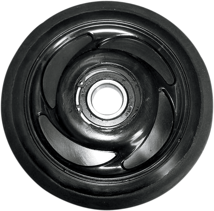 Idler Wheel with Bearing 6004-2RS - Black - Group 16 - 5.62" OD x 20 mm ID - Lutzka's Garage