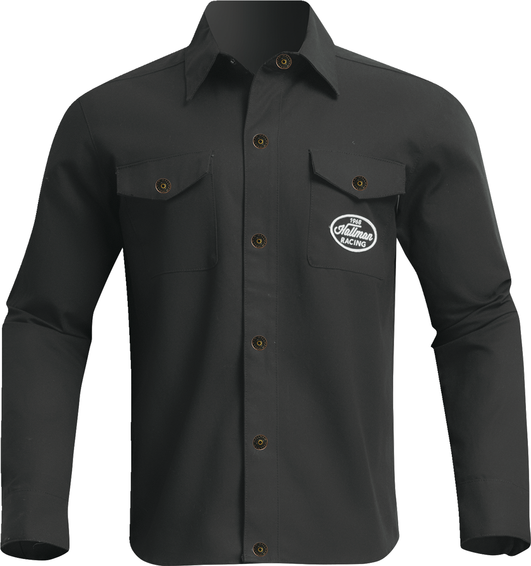 Hallman Over Shirt - Black - Small - Lutzka's Garage