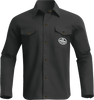 Hallman Over Shirt - Black - Small - Lutzka's Garage