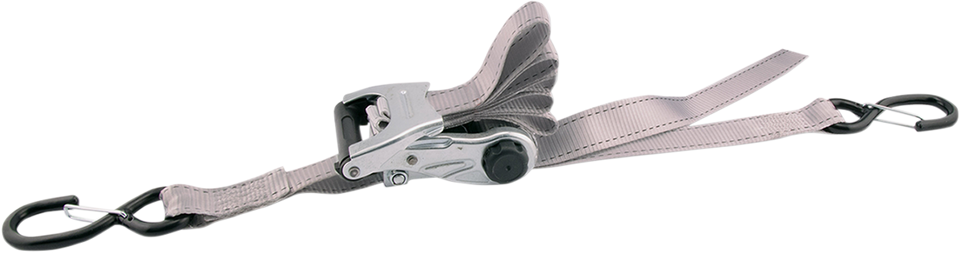 Ratchet Tie-Down - 1.25" x 12 - Gray - Lutzka's Garage