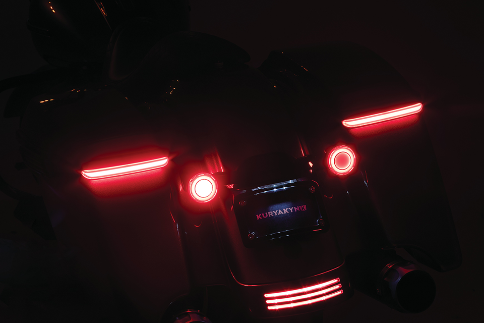 Saddlebag Lights - Tracer - Smoke