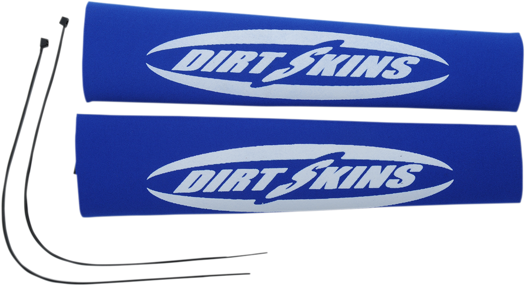 Fork Covers - 2 mm Neoprene - Blue/White - 12.25