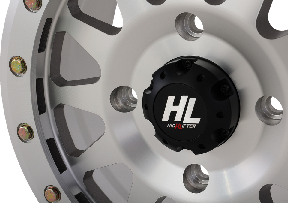 Wheel - HLA1 Beadlock - Front/Rear - Machined - 15x7 - 4/137 - 5+2 (+40 mm)