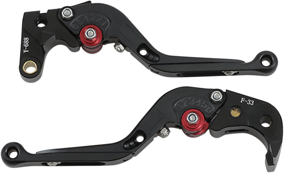 Lever Set - MGP - Black - Lutzka's Garage