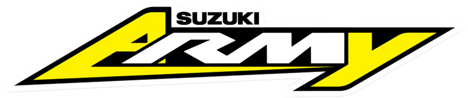 Decal Sheet - 4" - Suzuki Army - Lutzka's Garage