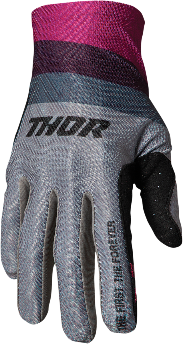 Assist Gloves - React Gray/Purple - XS - Lutzka's Garage