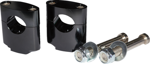 Bar Mount - Oversized - Black - Lutzka's Garage